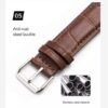 20-22mm Texture Leather Straps for Smart Watches