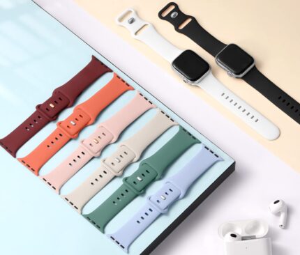 Home 42/44/46/49 mm Silicon Straps for Smart Watches.