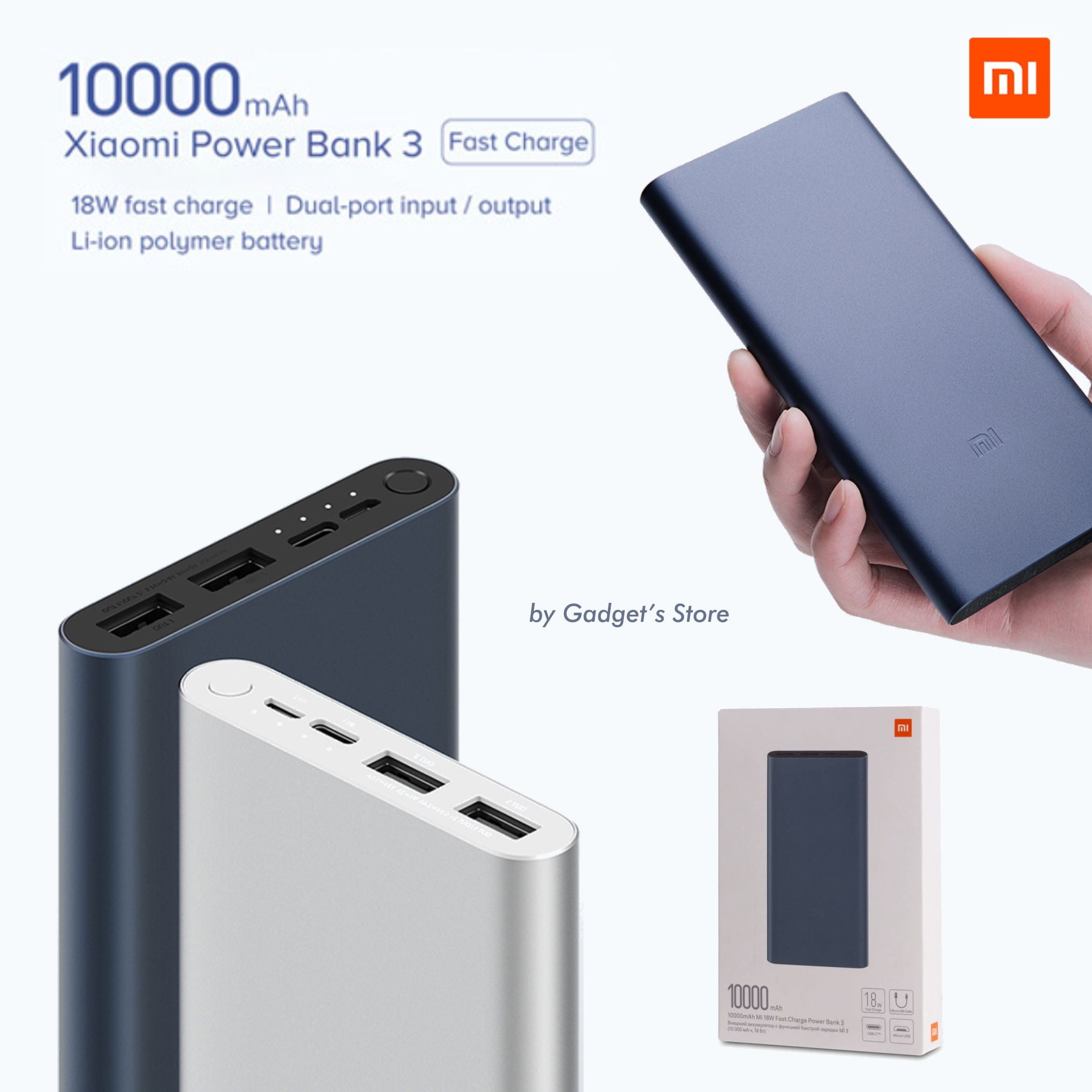 Mi Power Bank 3 10000 mAh