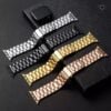 42/44/45 mm Stainless Steel Chain Straps for Smart Watches.