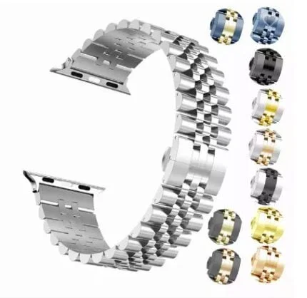 5 Link Stainless Steel Chain for Apple_Smart Watches 42/44/45 mm