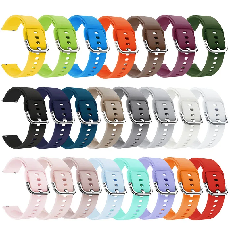 20-22mm Silicon Straps for Smart Watches