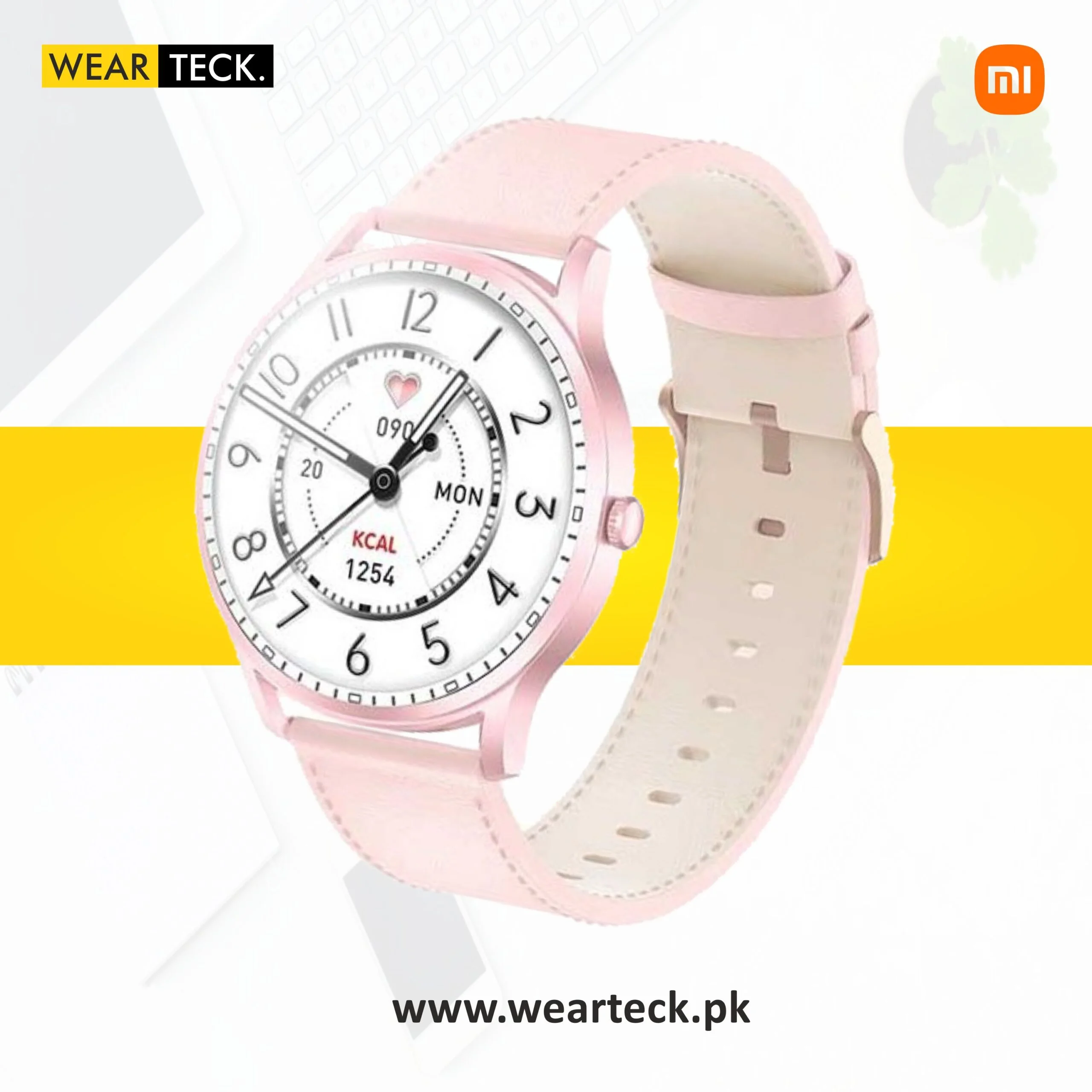 - Kieslect Lora Lady Calling Smart Watch | Dual Straps