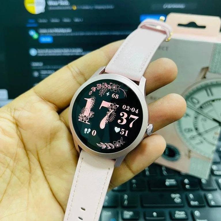 - Kieslect Lora Lady Calling Smart Watch | Dual Straps