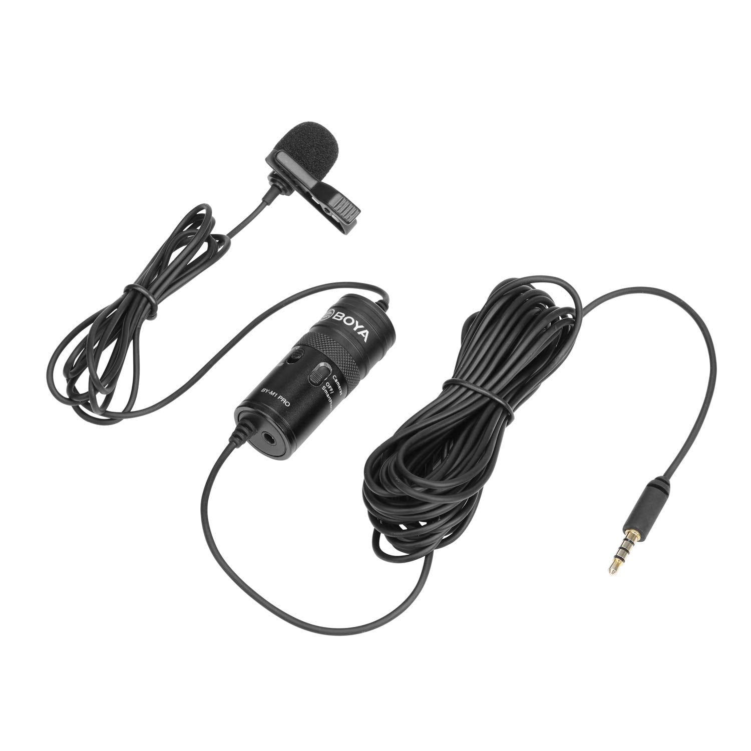 4 BOYA BY-M1-PRO Omnidirectional Lavalier Microphone