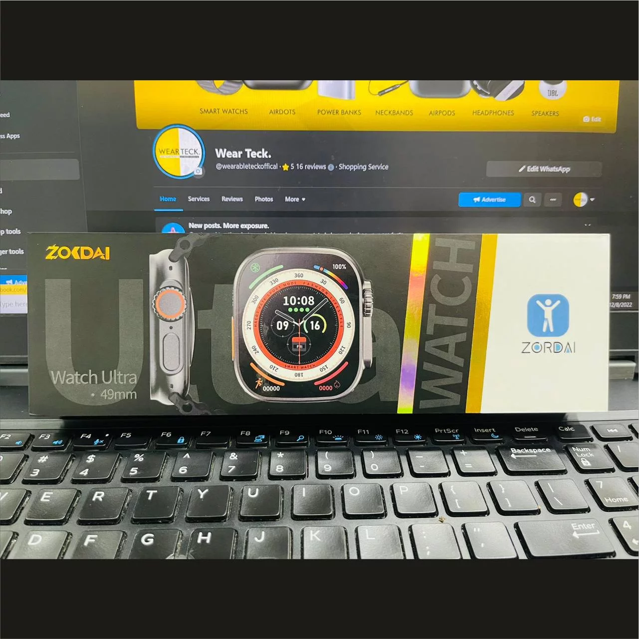 ZD8 Ultra Smart Watch | Zordai | 49 MM