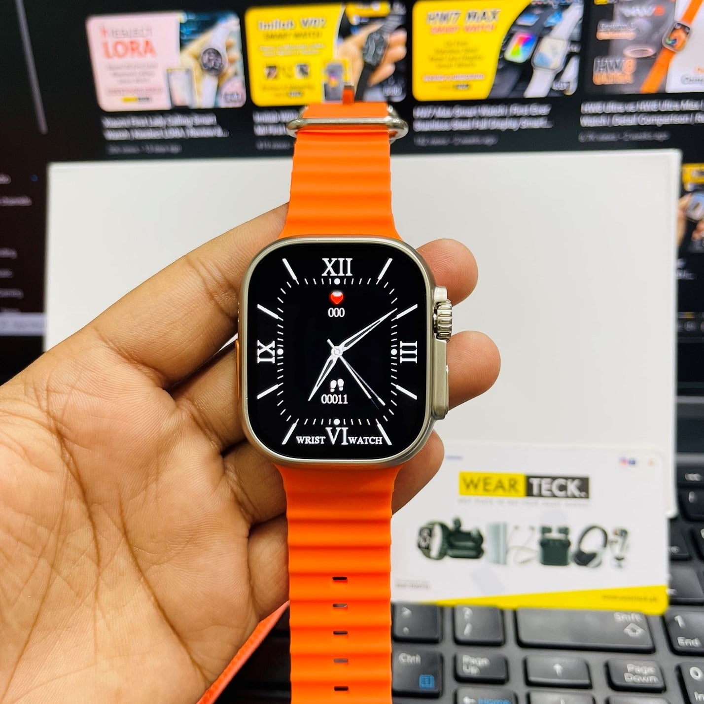 8 Ultra Smart Watch with Apple Logo | 49 MM