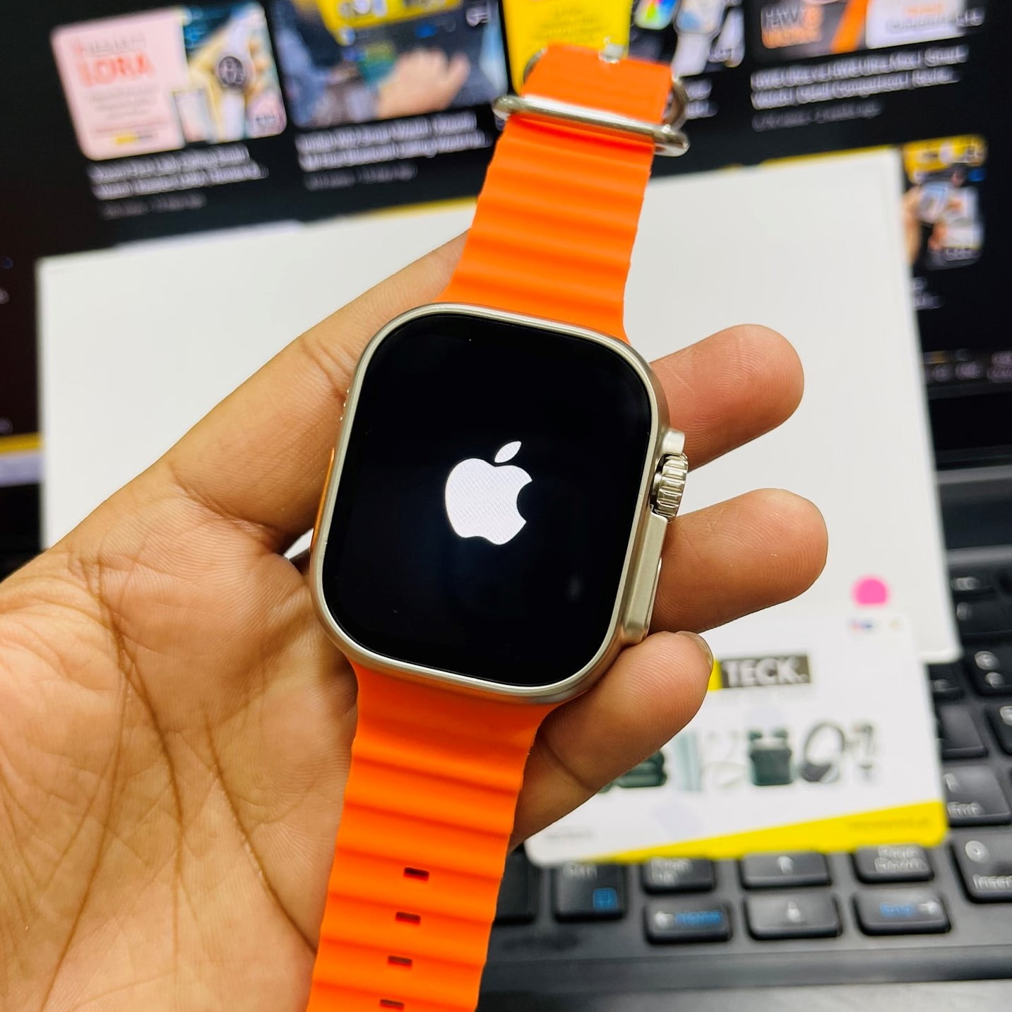 8 Ultra Smart Watch with Apple Logo | 49 MM