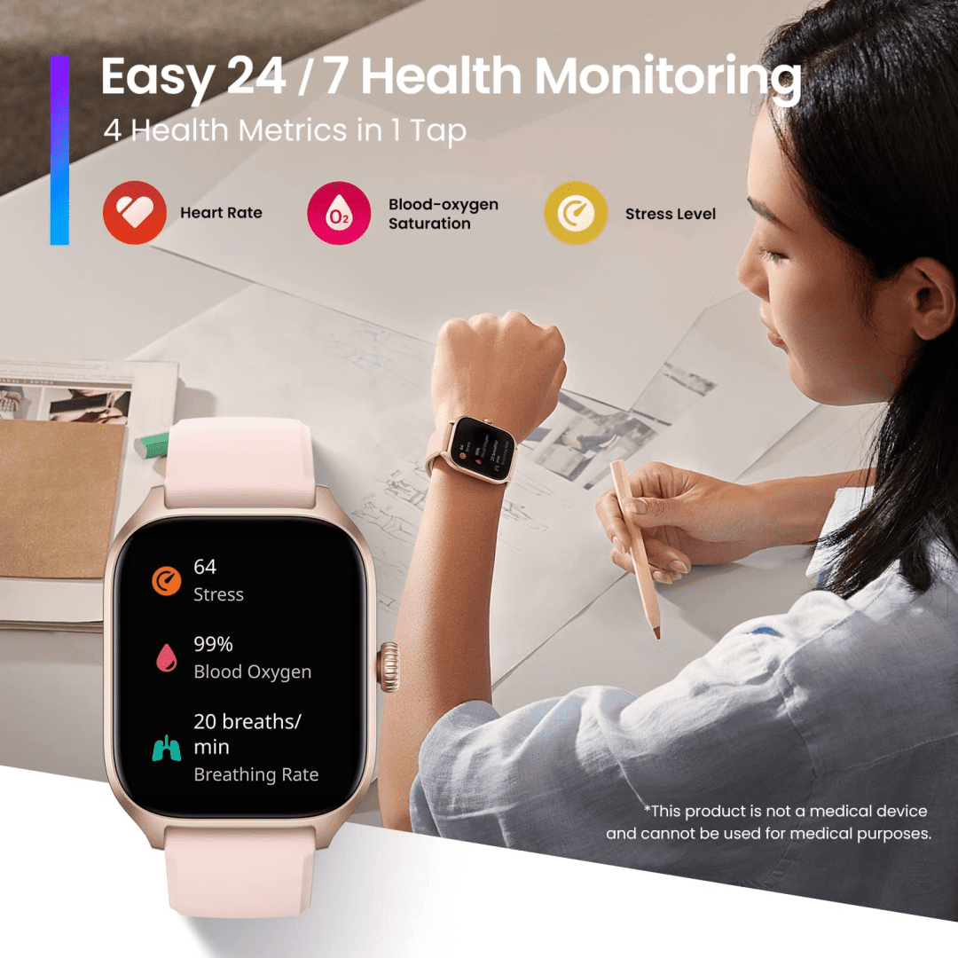 4 Amazfit GTS 4 Smart Watch