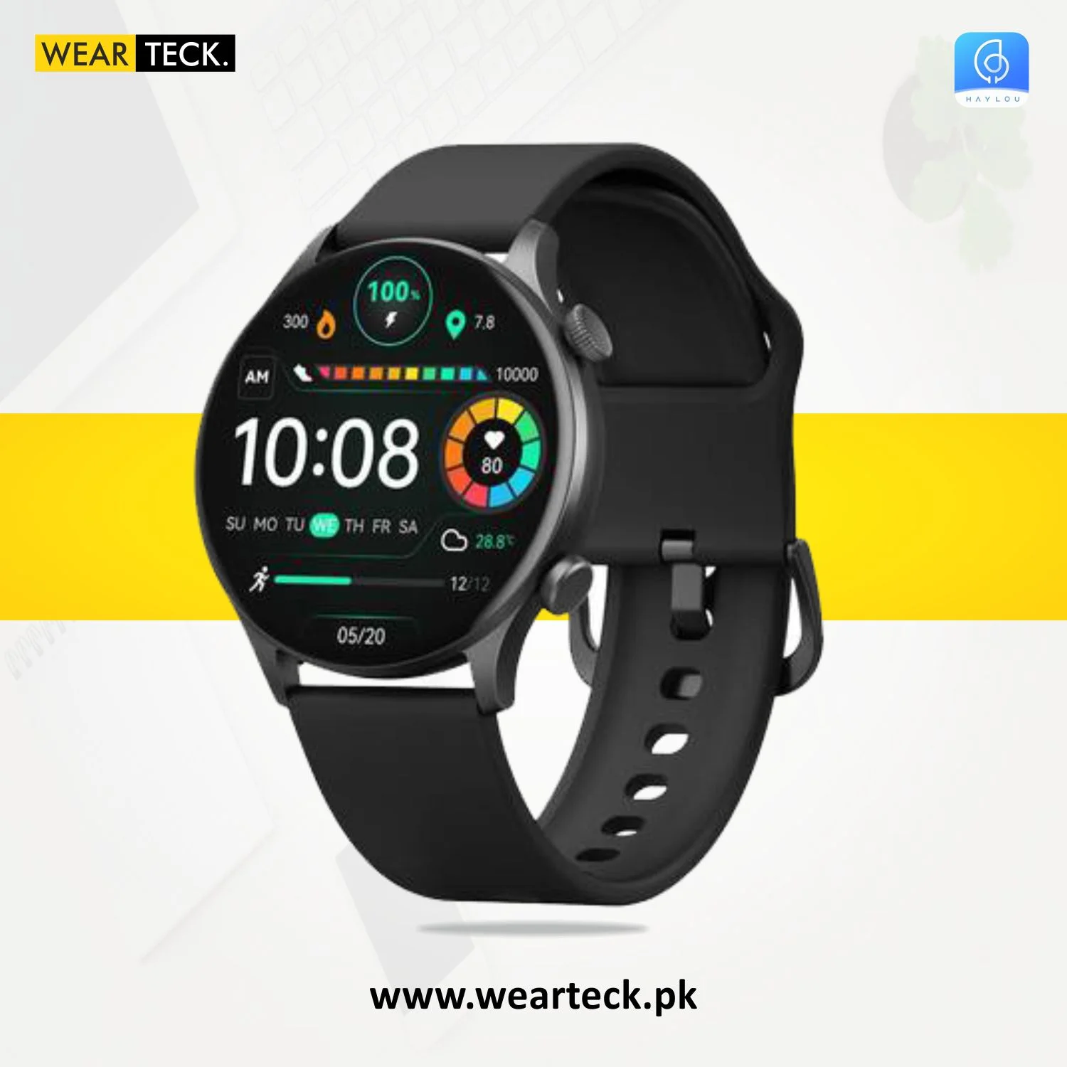 - HAYLOU Solar Plus RT3 Smart Watch