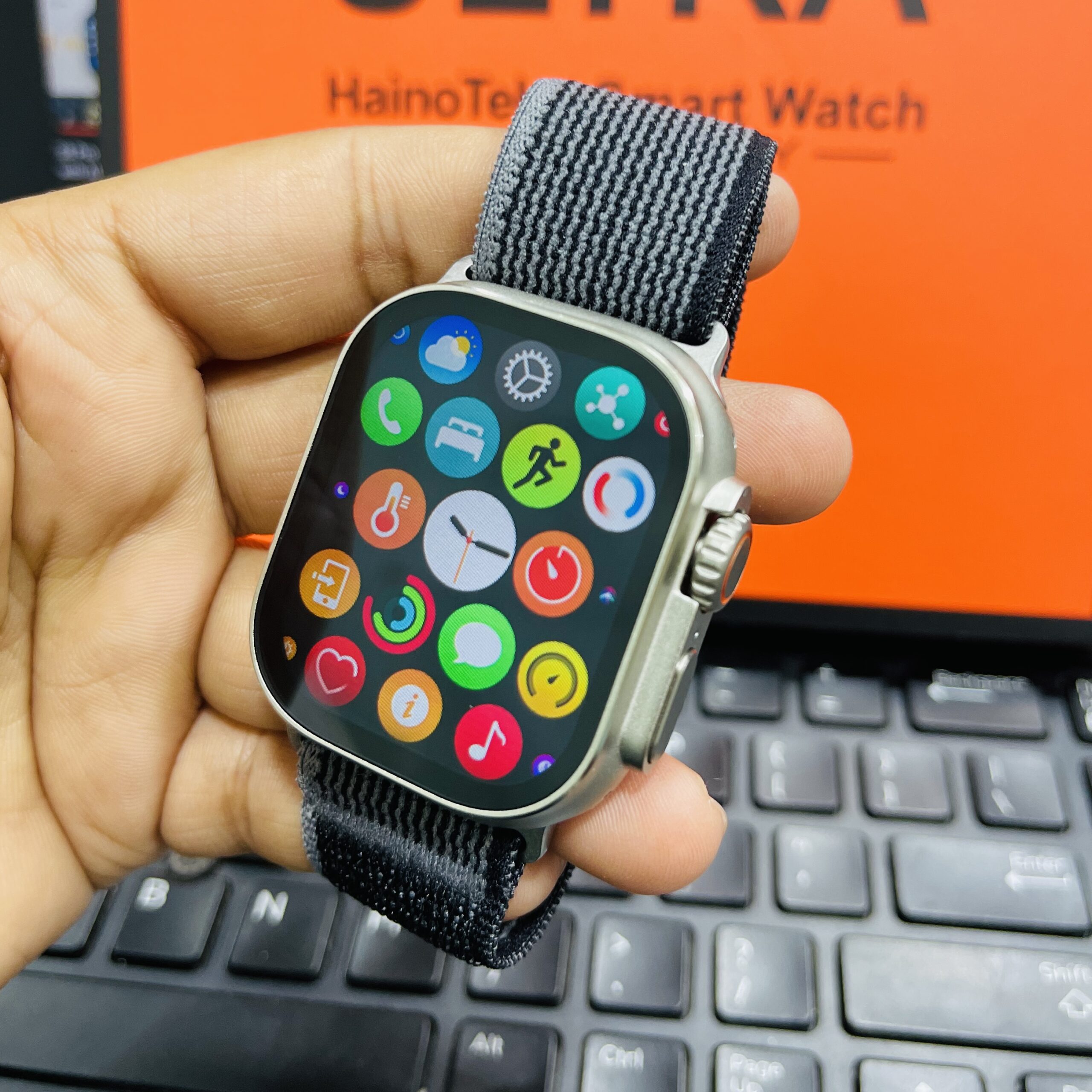 3 T94 Ultra Max Smart Watch | Haino Teko | 4 Pairs of Straps