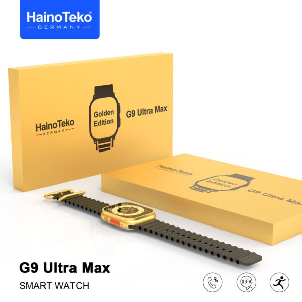 Haino teko g9 ultra max smart watch | golden edition | flash sale