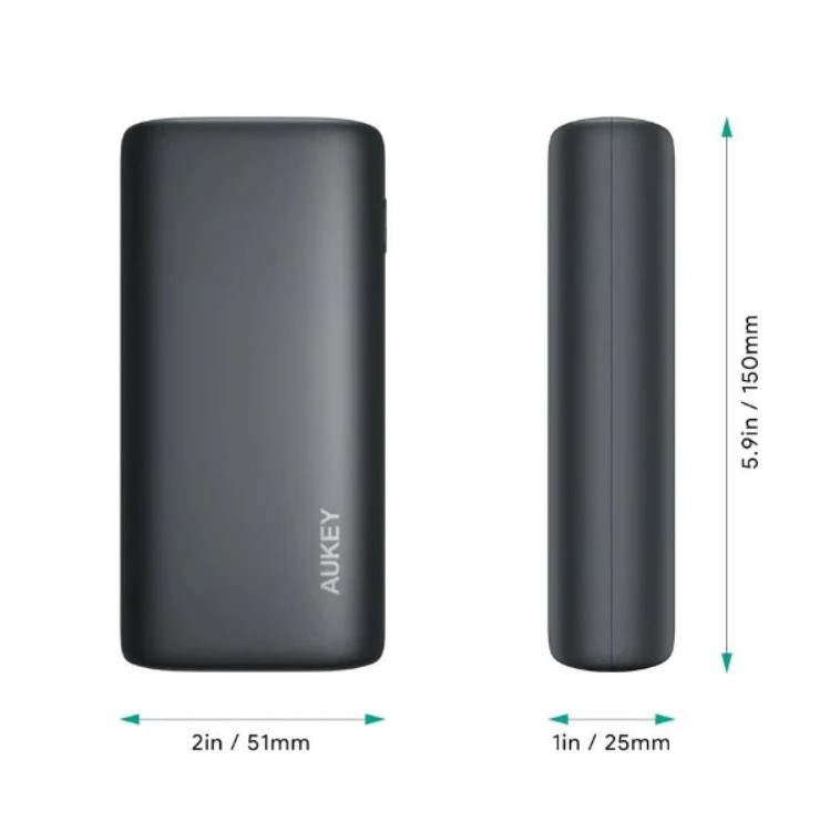 3 AUKEY Sprint Go Mini PD Power Bank 10000 mAh