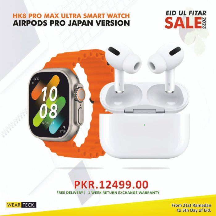 HK8 Pro Max Ultra + Airpods Pro | Deal Sale 2023