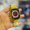 X8 ultra max smart watch golden edition | bt calling