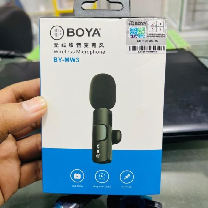 Boya BY-MW3 Wireless Microphone For iPhone & Type-C User