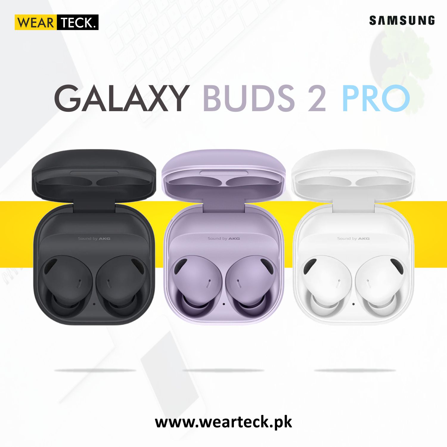 Samsung Galaxy Buds 2 Pro Wireless Earbuds - Wearteck.pk