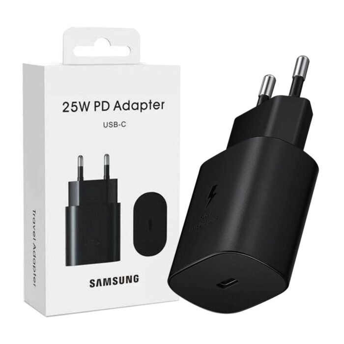 Samsung 25W Adapter W/O Cable Black 2 Pin