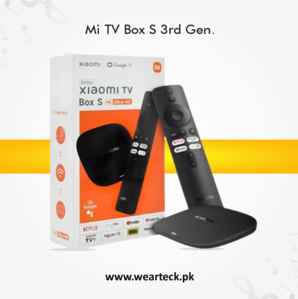 Xiaomi Mi TV Box S | 3rd Generation | 4K Ultra HD Streaming Media Player