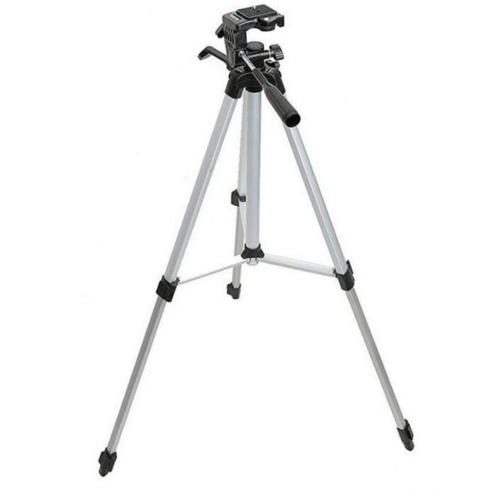 3.5 Feet Adjustable Tripod Stand with Mobile Holder Clip.