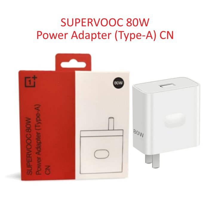 Oneplus Supervooc 80W Power adapter (Type-A) CN