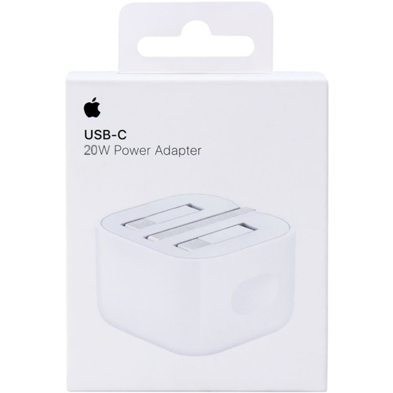 2 Apple 20W USB-C 3 Pin Power Adapter