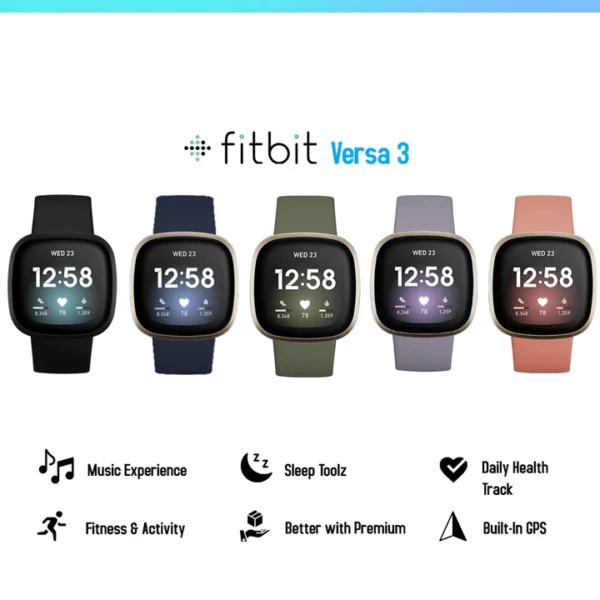 Fitbit versa 3 smart watch
