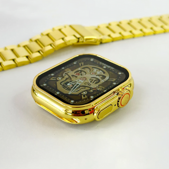 S9 Ultra Max Smart Watch Golden Edition