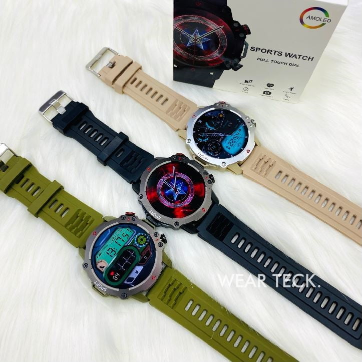 3 TF10 Pro Smart Watch | Round Dial
