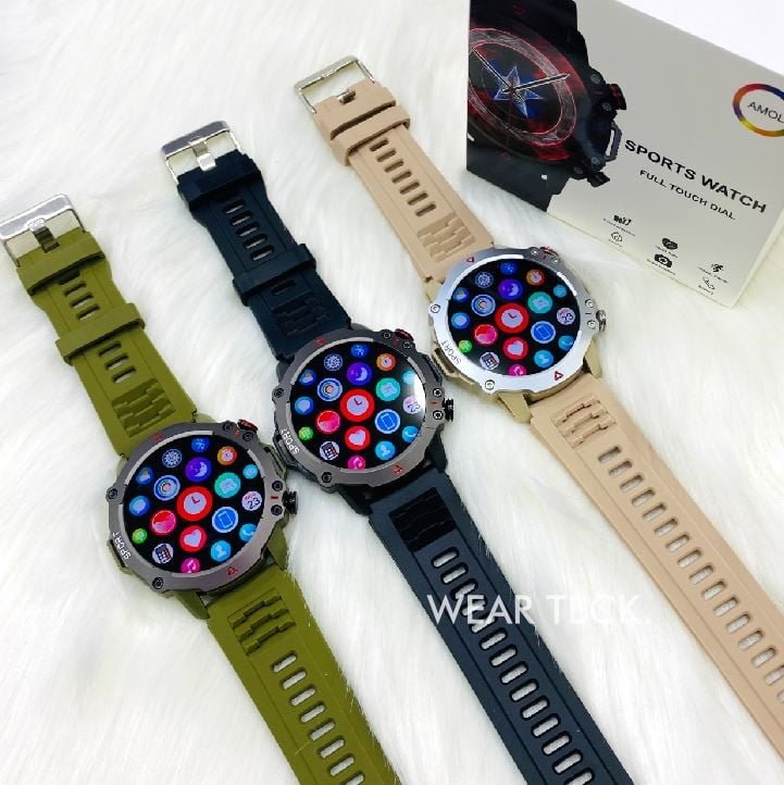 4 TF10 Pro Smart Watch | Round Dial