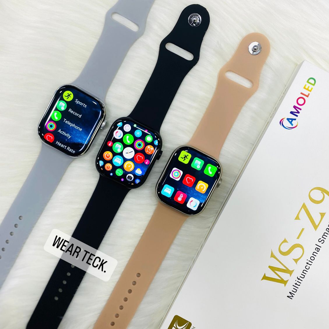 D2 WSZ9 Max Smart Watch | Most Premium Quality | Amoled Display