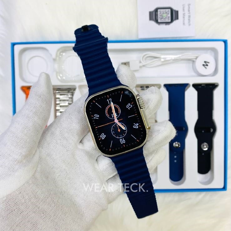 3 Ultra 7in1 Smart Watch | 7 Pairs of Straps