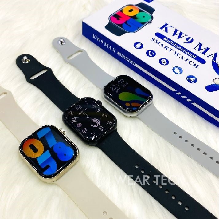 KW9 Max Multifunctional Smart Watch | HD Display