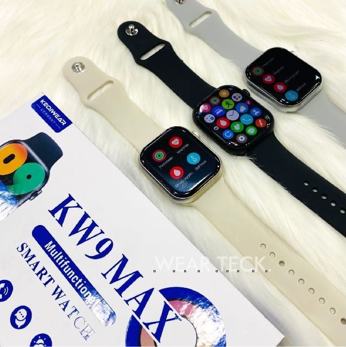 KW9 Max Multifunctional Smart Watch | HD Display