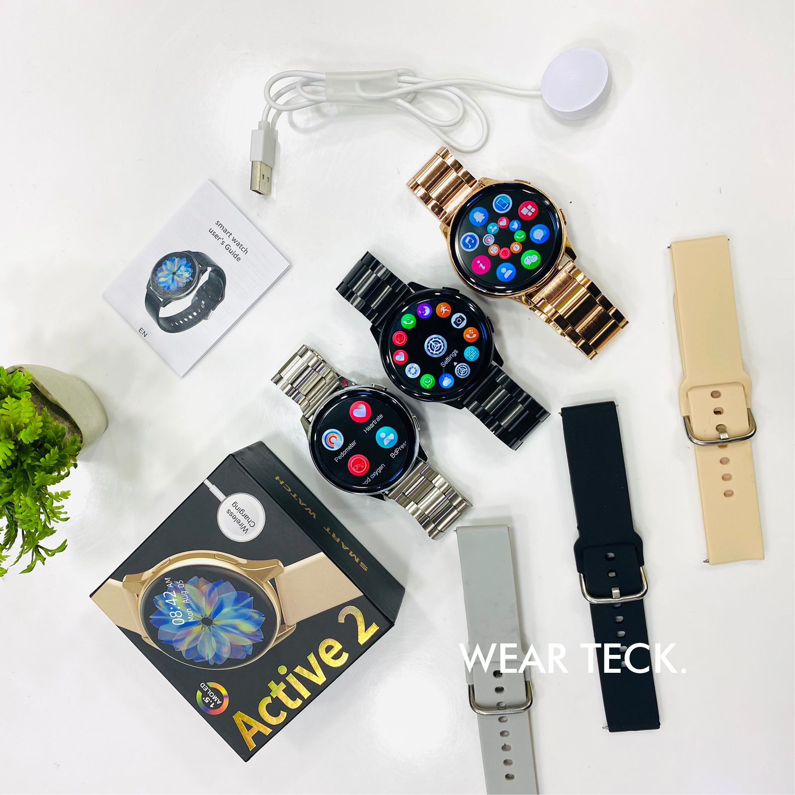 4 Active 2 Smart Watch | Round Dial