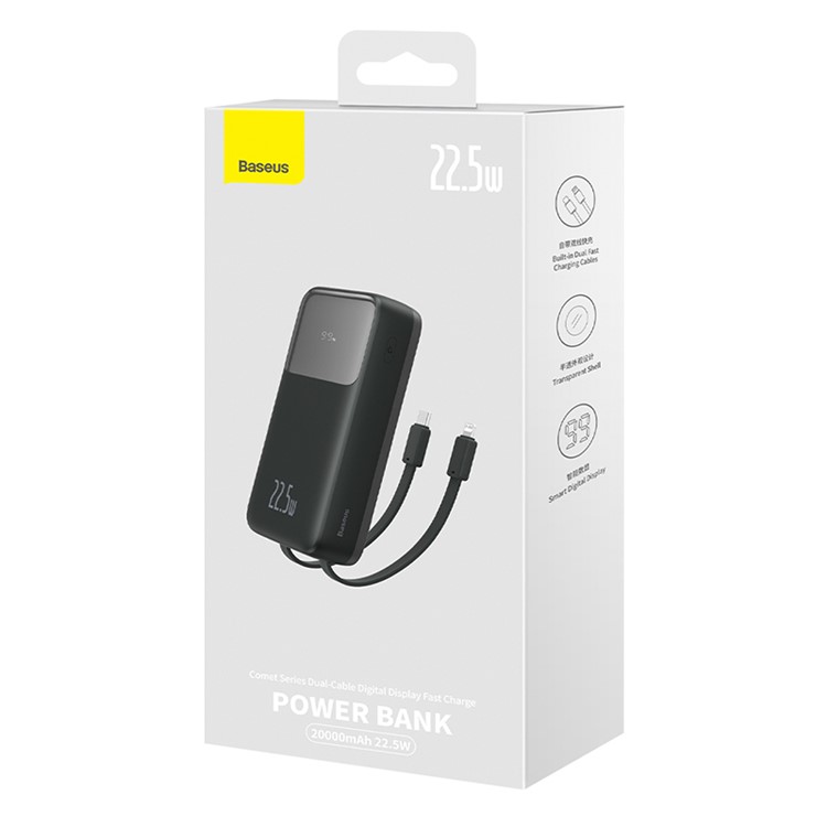 Box Baseus 20000mAh Power Bank | 22.5W | COMET Series
