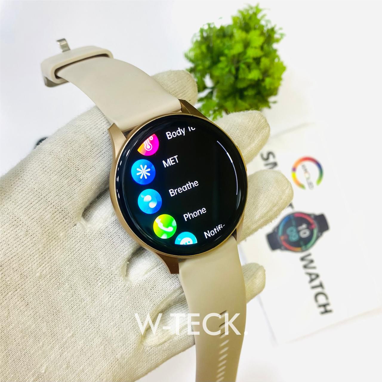 ZW60 Round Dial Super Amoled Display Smart Watch