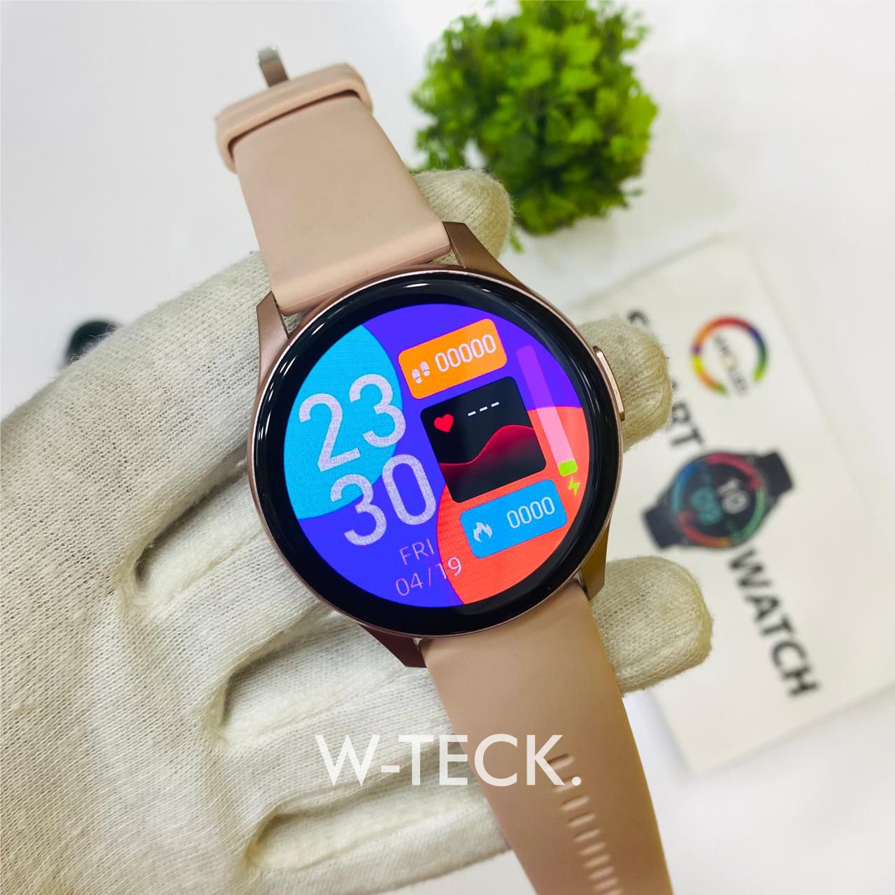ZW60 Round Dial Super Amoled Display Smart Watch