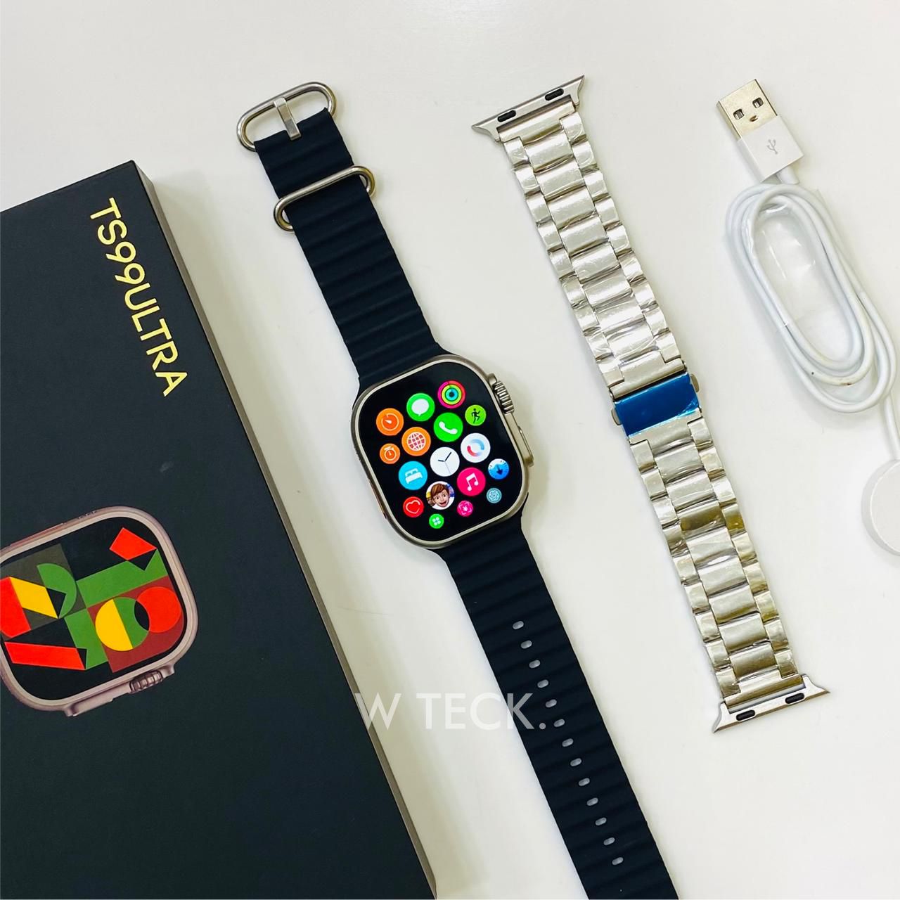 2 All Time Best Selling 8 Ultra Smart Watch in Logo Edition