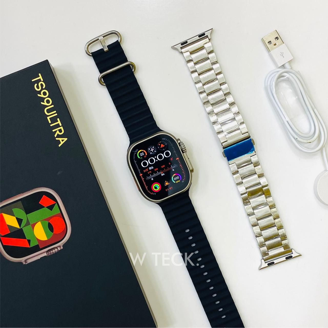 3 All Time Best Selling 8 Ultra Smart Watch in Logo Edition