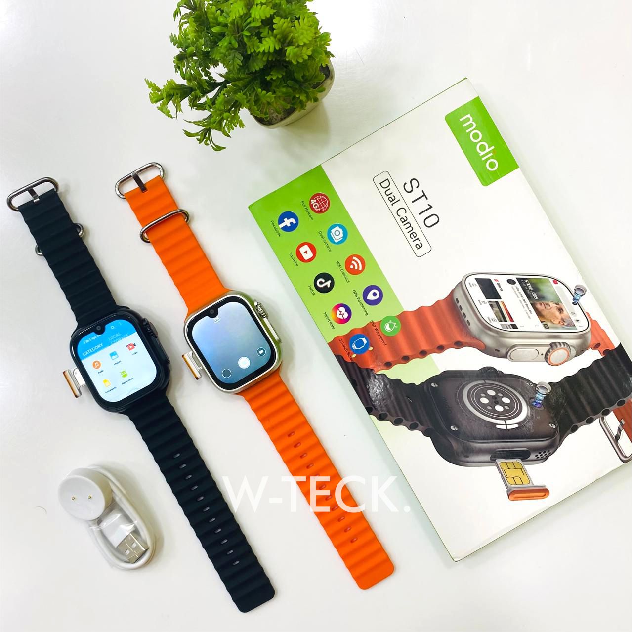 3 ST10 5G Android Sim Watch | 4 GB Ram 64 GB Memory | Dual Camera