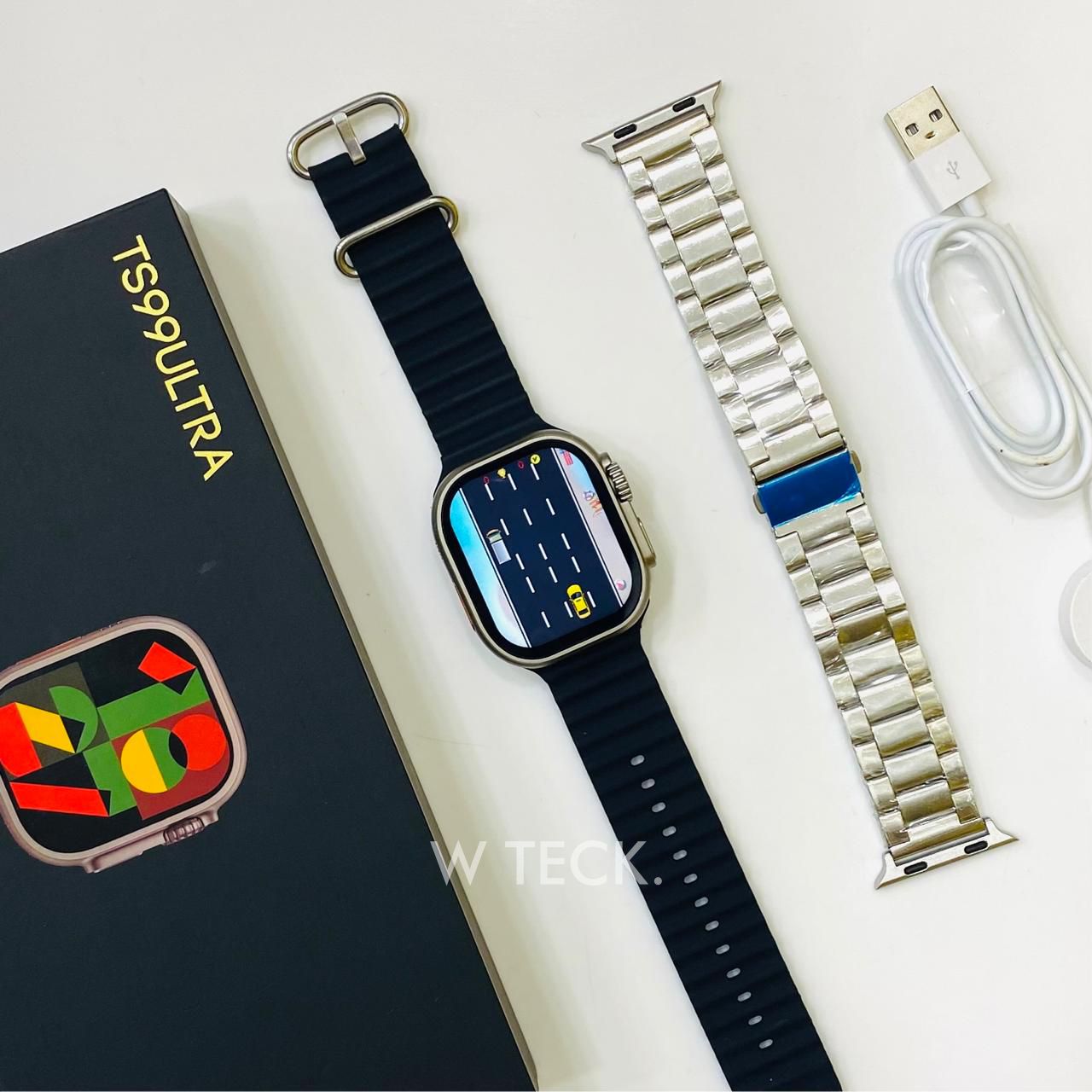 4 All Time Best Selling 8 Ultra Smart Watch in Logo Edition