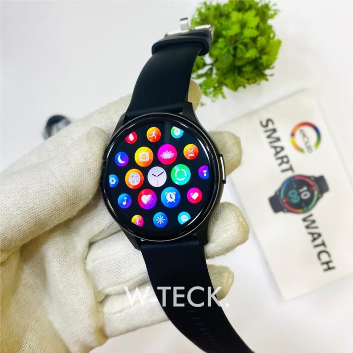 ZW90 Round Dial Super Amoled Display Smart Watch