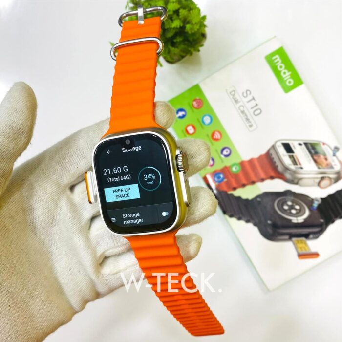 ST10 5G Android Sim Watch | 6 GB Ram 64 GB Memory | Dual Camera