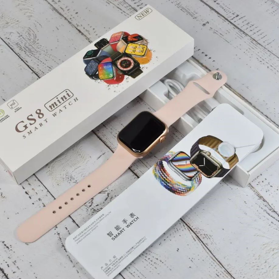 3 GS8 Mini Smart Watch | Golden Edition | 40 mm Dial Size