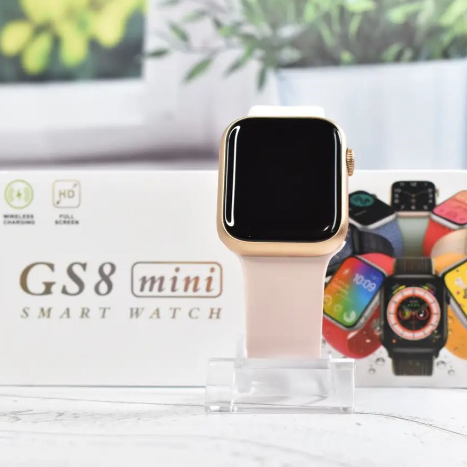 6 GS8 Mini Smart Watch | Golden Edition | 40 mm Dial Size