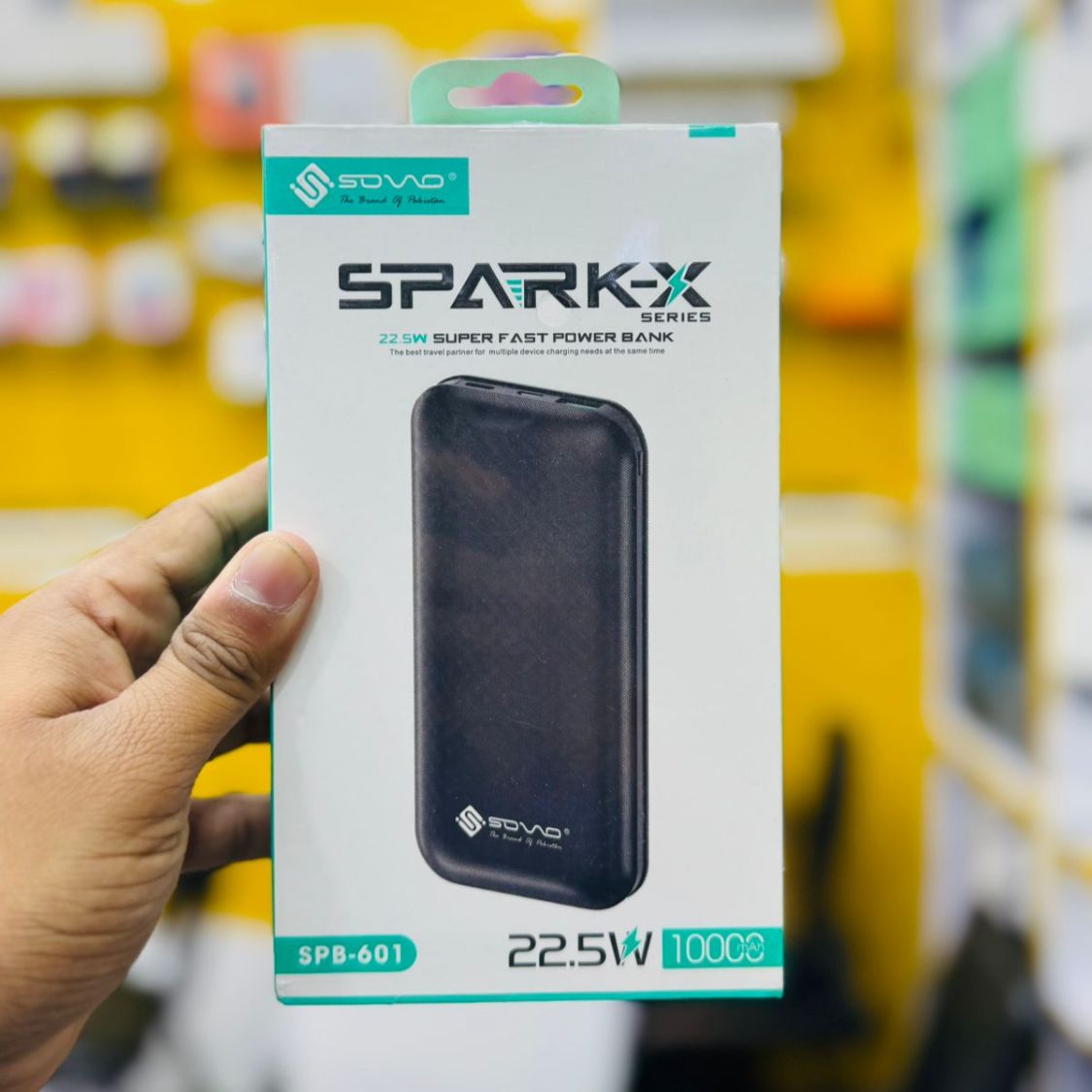 Box SOVO SPB-601 Power Bank | 10000mAh