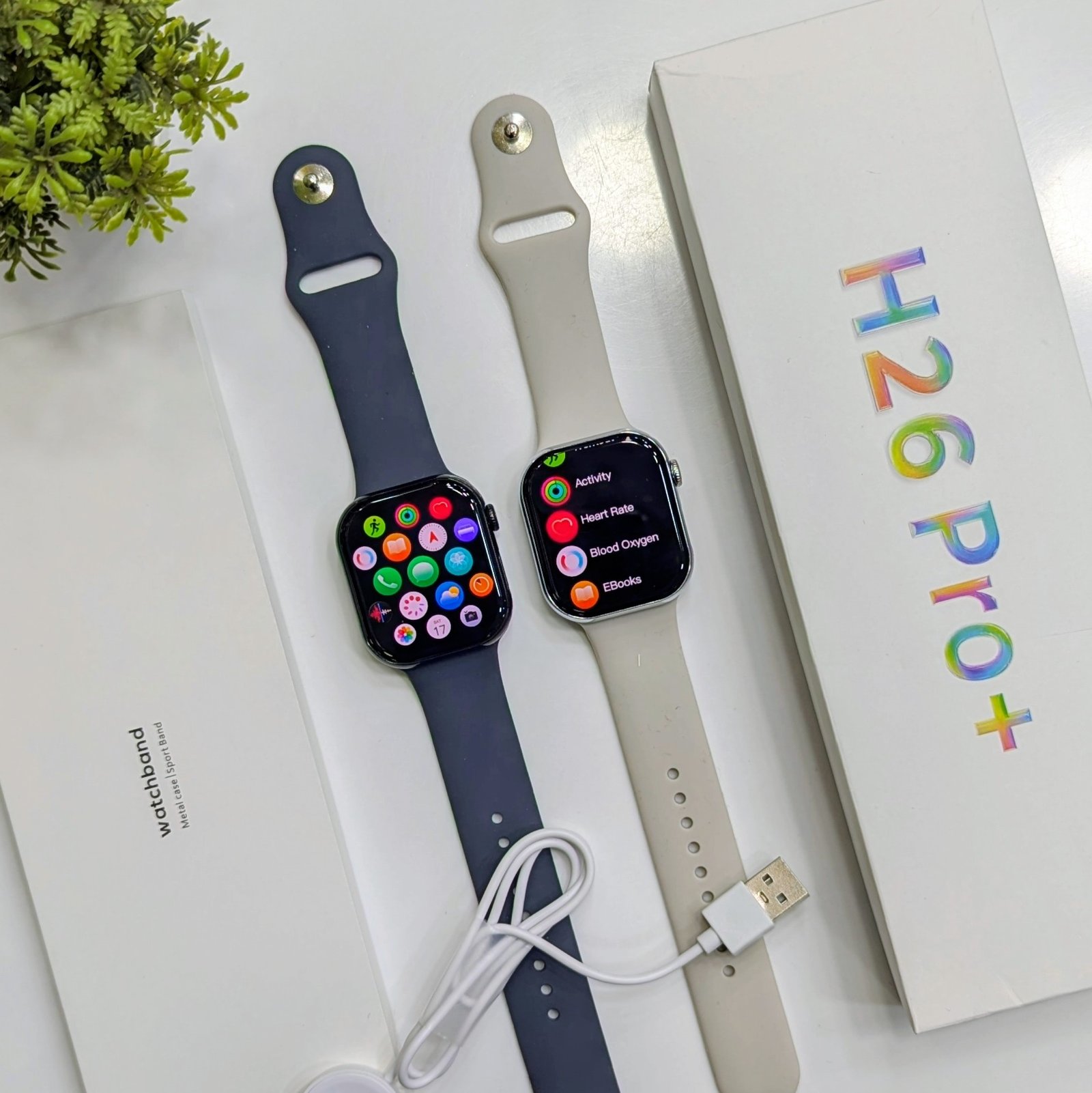 Hello Plum H26 Pro + Smart Watch | GPS Map | AOD | Palm Sensor | WhatsApp Reply