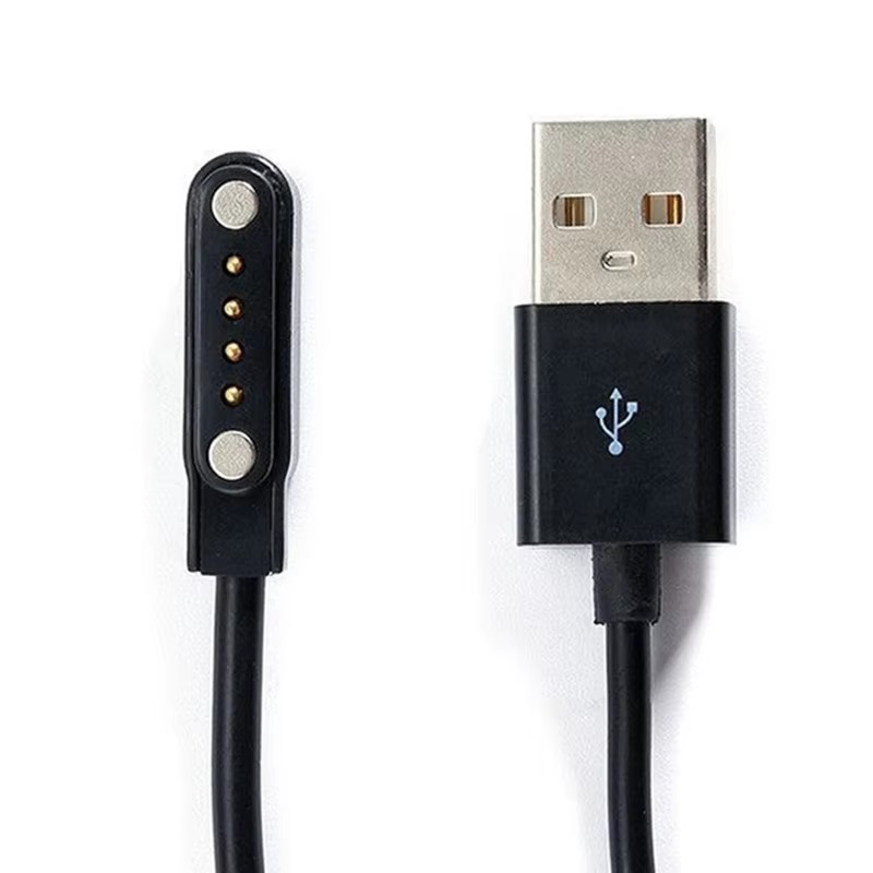 Smart Watch Charging Cable 4 Pin | 4 Pin Universal Magnetic Charger for Smart Bracelet