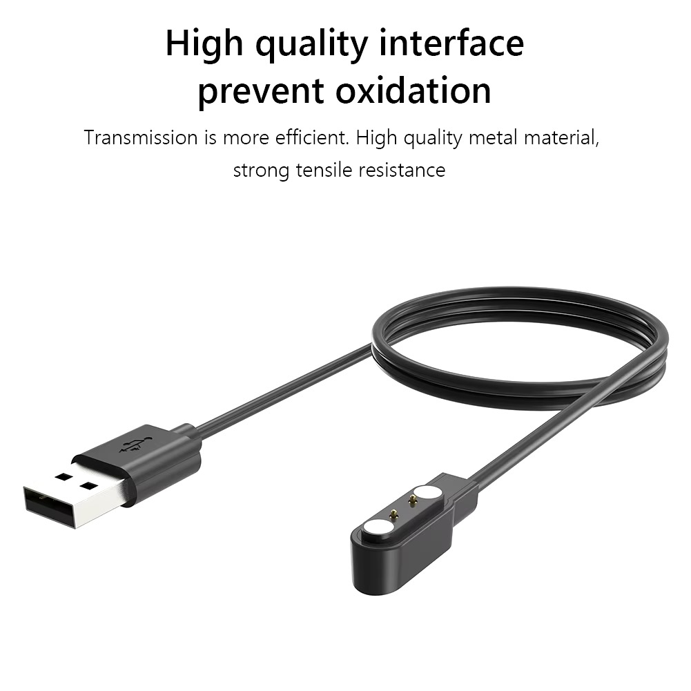 2 Pin Magnetic Charging Cable for Haylou Solar Plus RT3 & Kieslect Watches